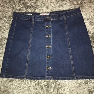 denim button up shirt ~ hotkiss xl